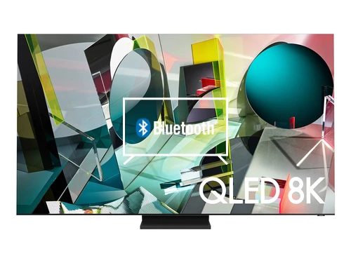 Connect Bluetooth speakers or headphones to Samsung 75" Class Q900TS QLED 8K UHD HDR Smart TV