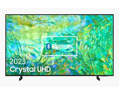 Conectar altavoz Bluetooth a Samsung CU8000 Crystal UHD
