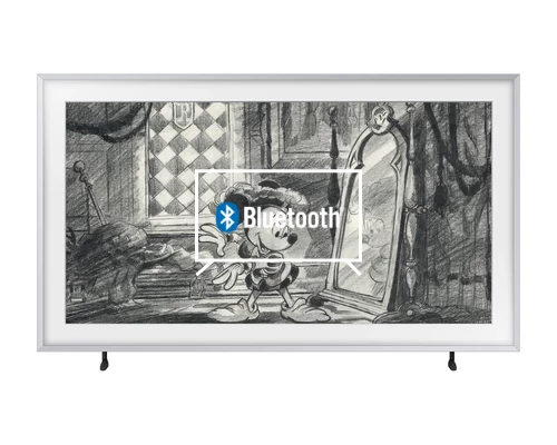 Connect Bluetooth speaker to Samsung Disney100 Edition - 65" The Frame LS03B Art Mode QLED 4K HDR Smart TV (2023)