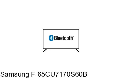 Connectez le haut-parleur Bluetooth au Samsung F-65CU7170S60B