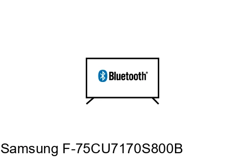 Connect Bluetooth speaker to Samsung F-75CU7170S800B