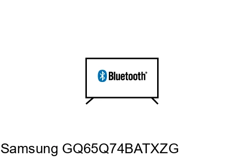 Conectar altavoces o auriculares Bluetooth a Samsung GQ65Q74BATXZG