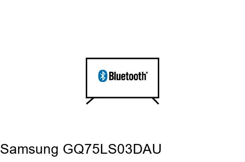 Connect Bluetooth speaker to Samsung GQ75LS03DAU