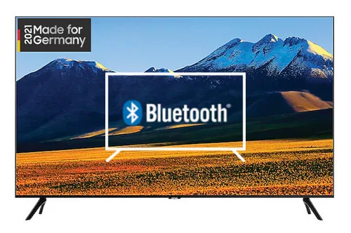 Connect Bluetooth speakers or headphones to Samsung GU86TU9009UXZG