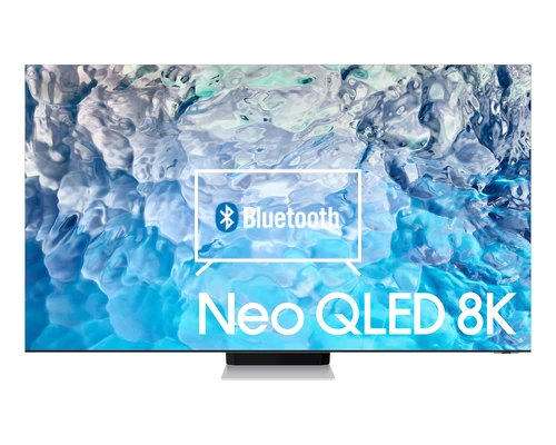 Connectez le haut-parleur Bluetooth au Samsung QE75QN900B