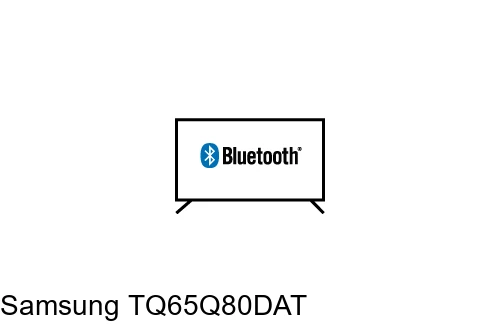 Connect Bluetooth speakers or headphones to Samsung TQ65Q80DAT