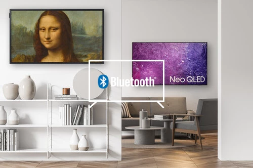 Connect Bluetooth speaker to Samsung TV NEOQLED 4K e TV The Frame 4K - Home TV Pack