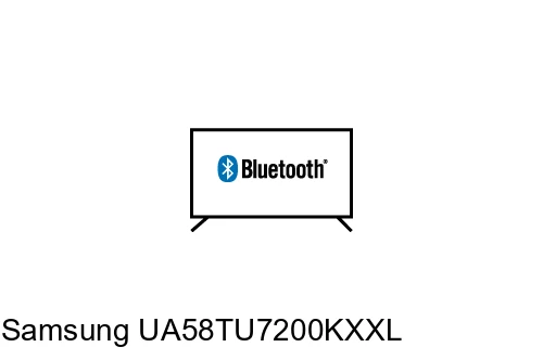 Connect Bluetooth speakers or headphones to Samsung UA58TU7200KXXL