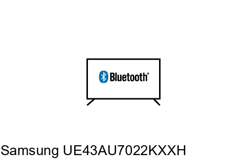 Connectez le haut-parleur Bluetooth au Samsung UE43AU7022KXXH