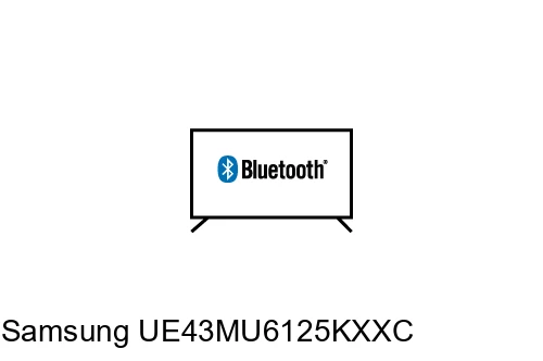 Connectez le haut-parleur Bluetooth au Samsung UE43MU6125KXXC