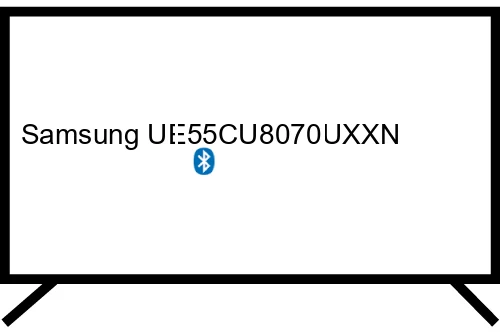 Connectez le haut-parleur Bluetooth au Samsung UE55CU8070UXXN