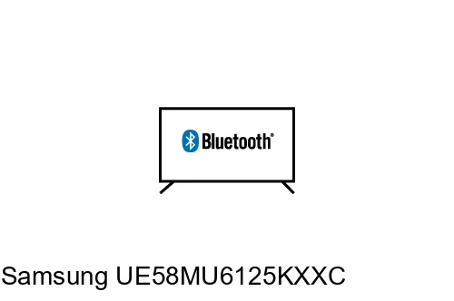 Connectez le haut-parleur Bluetooth au Samsung UE58MU6125KXXC