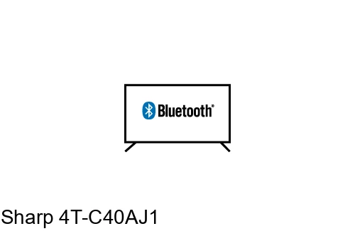 Connect Bluetooth speaker to Sharp 4T-C40AJ1
