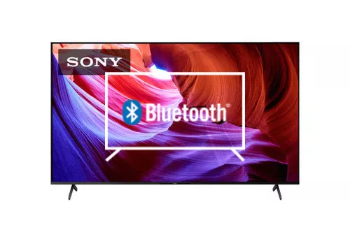 Connect Bluetooth speakers or headphones to Sony Bravia 75' X85K