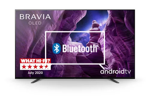 Connectez des haut-parleurs ou des écouteurs Bluetooth au Sony BRAVIA® KD55A8 - 55-inch - OLED - 4K Ultra HD (UHD) - High Dynamic Range (HDR) - Smart TV (Android TV™) - (Black)