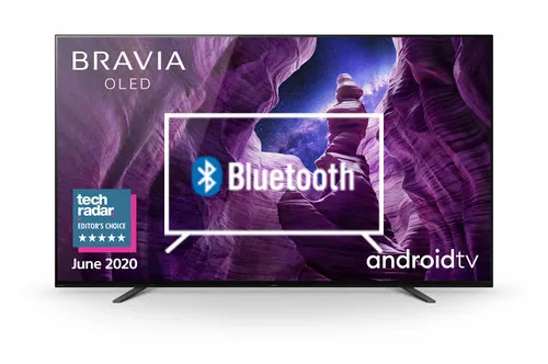 Connectez des haut-parleurs ou des écouteurs Bluetooth au Sony BRAVIA® KD65A8 - 65-inch - OLED - 4K Ultra HD (UHD) - High Dynamic Range (HDR) - Smart TV (Android TV™) - (Black)