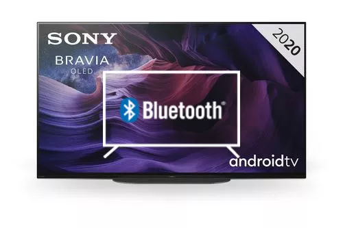 Connectez le haut-parleur Bluetooth au Sony KD-48A9