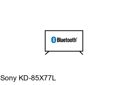 Conectar altavoces o auriculares Bluetooth a Sony KD-85X77L