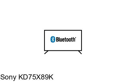 Conectar altavoces o auriculares Bluetooth a Sony KD75X89K