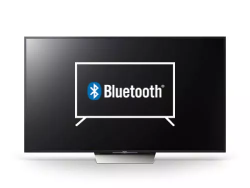 Connectez le haut-parleur Bluetooth au Sony KD75XD8505