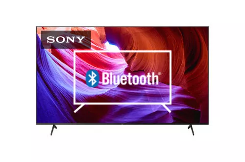 Connect Bluetooth speakers or headphones to Sony Sony Bravia 85" X85K
