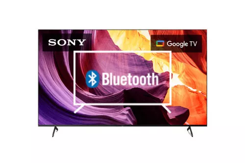 Connect Bluetooth speakers or headphones to Sony X80K 4K HDR LED TV