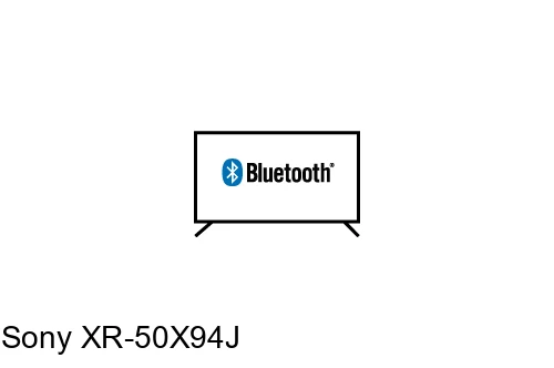 Connect Bluetooth speakers or headphones to Sony XR-50X94J