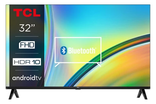 Connect Bluetooth speakers or headphones to TCL 32S5400AFK