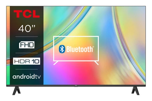Connect Bluetooth speakers or headphones to TCL 40S5400A