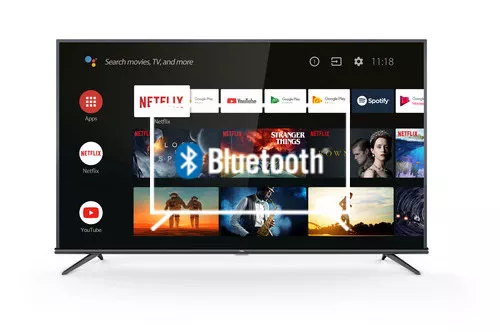 Connect Bluetooth speakers or headphones to TCL 43EP662