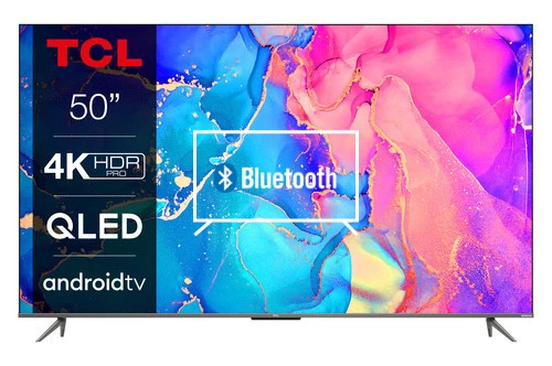 Connect Bluetooth speakers or headphones to TCL 50C635K