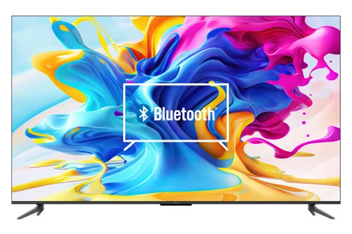 Connect Bluetooth speakers or headphones to TCL 55QLED770