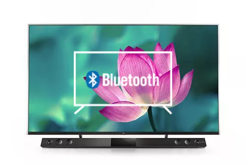 Connect Bluetooth speakers or headphones to TCL 55X815