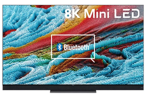 Connect Bluetooth speakers or headphones to TCL 65" 8K Mini-LED Smart TV