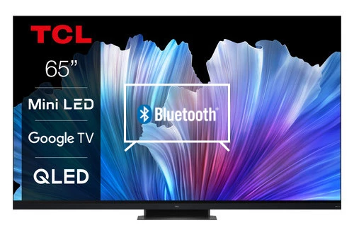 Connect Bluetooth speakers or headphones to TCL 65C935 4K Mini LED QLED Google TV