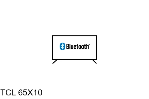 Connect Bluetooth speakers or headphones to TCL 65X10