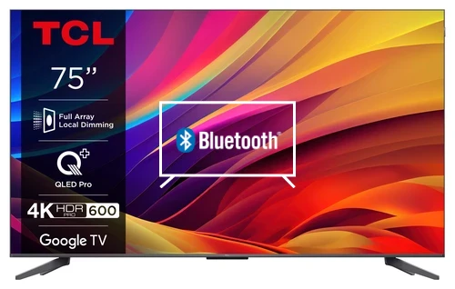 Connect Bluetooth speakers or headphones to TCL 75QLED810 4K QLED Google TV