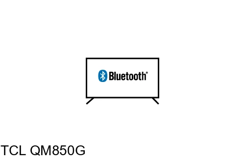 Connect Bluetooth speakers or headphones to TCL QM850G
