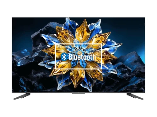 Connect Bluetooth speaker to TCL TCL Serie C6 Pro Smart TV QLED 4K 75" 75C655 Pro, audio Onkyo, Subwoofer, Dolby Vision, Local Dimming, Google TV