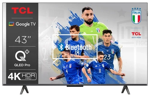 Connect Bluetooth speaker to TCL TCL Serie C6 Smart TV QLED 4K 43" 43C655, Dolby Vision, Dolby Atmos, Google TV