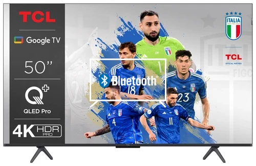 Connect Bluetooth speaker to TCL TCL Serie C6 Smart TV QLED 4K 50" 50C655, Dolby Vision, Dolby Atmos, Google TV