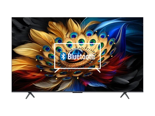 Connect Bluetooth speaker to TCL TCL Serie C6 Smart TV QLED 4K 75" 75C655, audio Onkyo con subwoofer, Dolby Vision - Atmos, Google TV