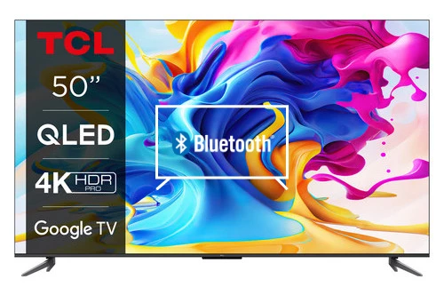 Connect Bluetooth speakers or headphones to TCL TCL Serie C64 4K QLED 50" 50C649 Dolby Vision/Atmos Google TV 2023