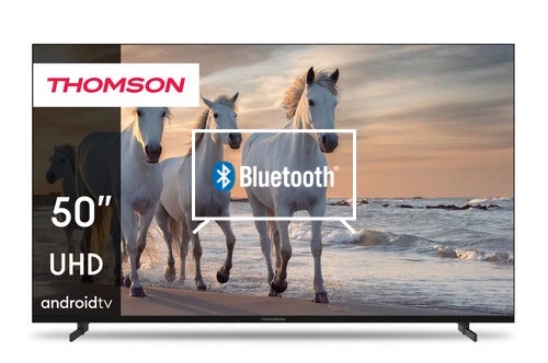 Conectar altavoces o auriculares Bluetooth a Thomson 50UA5S13