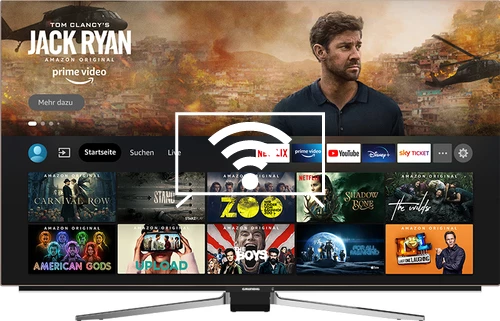 Connect to the Internet Grundig 55 GOB 9099 OLED - Fire TV Edition