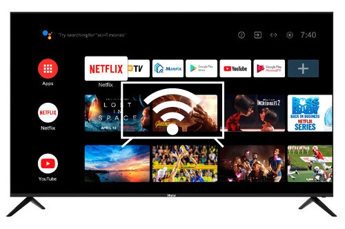 Connect to the Internet Haier 50 Smart TV S1