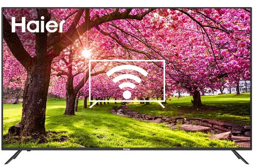 Connect to the internet Haier 70 Smart TV HX NEW