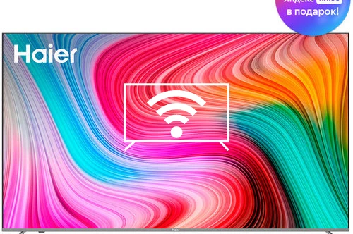 Connecter à Internet Haier 75 SMART TV MX NEW