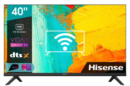 Connect to the Internet Hisense 40A4CG