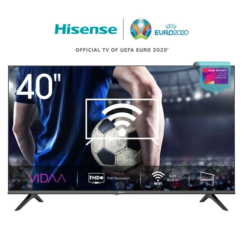 Connect to the Internet Hisense 40A5600F